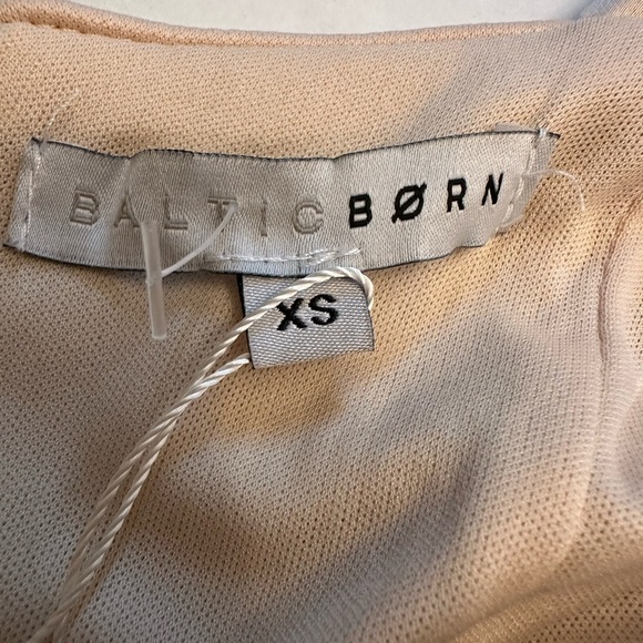 NWT Baltic Born Annabel Sequin Midi Dress Size XS Ivory Sequins Lined Stretch - Picture 7 of 16